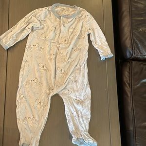 LOT of 2 magnetic me outfits- one sleeper, one romper.